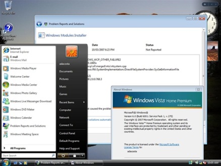 Windows Vista Service Pack 1