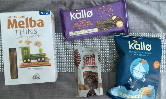 Food snacks from the June Degustabox