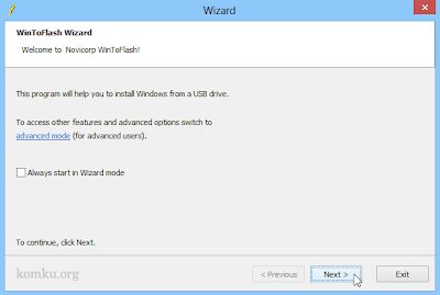 WinToFlash Wizard