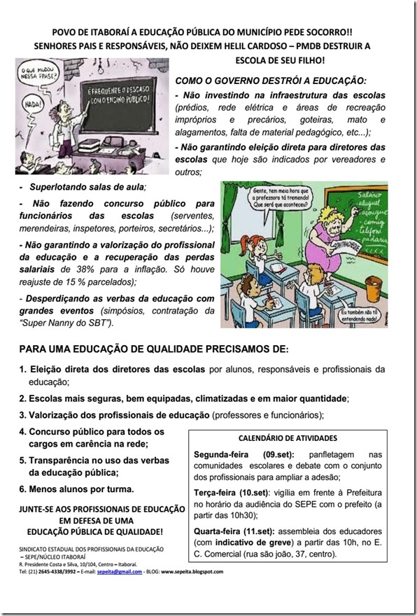 carta população