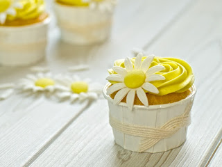 Cupcakes Decorados con Flores