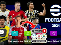 eFootball PES Bendezu 2024 PPSSPP English Version New Update Kits And Transfer 2023-2024 Graphics HD