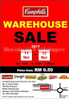 Campbell's Warehouse Sale 2017