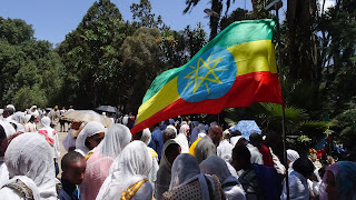 During Easter is a lot of celebrations in Addis Ababa