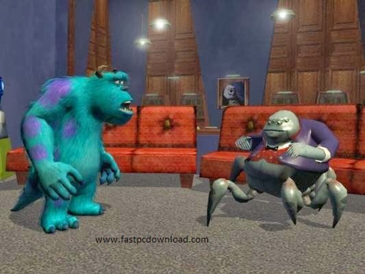 Monsters Inc Scared Island Game