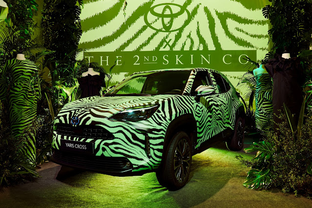 Toyota España y  The 2nd Skin Co. unidos en una nueva colaboración con el Yaris Cross Hybrid