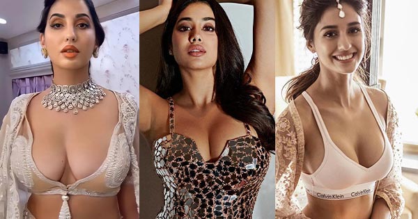 busty curvy bollywood actress cleavage hot photos