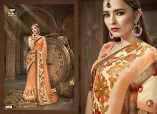 Flowers Triveni Sarees