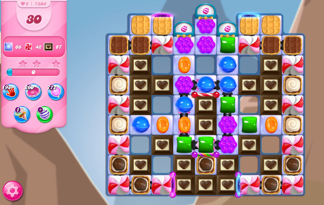 Candy Crush Saga level 7303