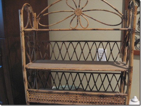 Bamboo shelf