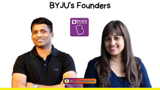 BYJU's Founders - Byju Raveendran and Divya Gokulnath,Bengaluru Startups,Byju's Jobs,Startup Story,Edtech industry,Tech,EdTech,byju raveendran,aakash byju's,Indian Startup,BYJU's Logo And Tagline,company,Byju's Exam Prep,Startup,Startups in India,