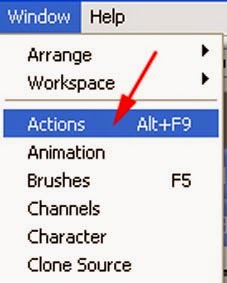 Membuat Action Dengan Photoshop