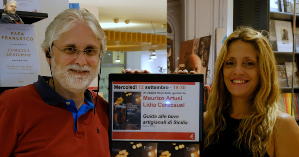 2018-09-12 Presentazione Guida alle birre a laFeltrinelli Palermo