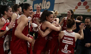 Συγχαρητήρια στην ομάδα γυναικών του Ολυμπιακού για την κατάκτηση του πρωταθλήματος της Α1 