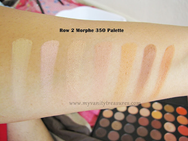 Morphe 35o swatches