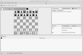 Bermain Catur dengan Game Pychess di Linux Mint