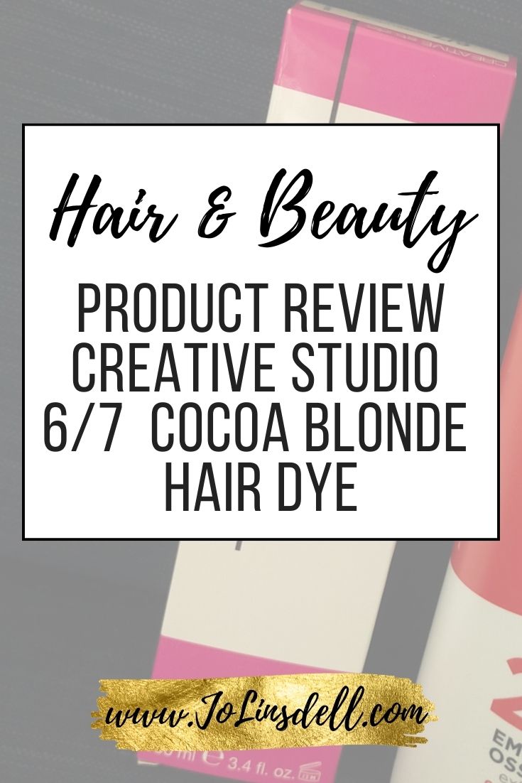 Product Review Creative Studio Cocoa Blonde Hair Dye