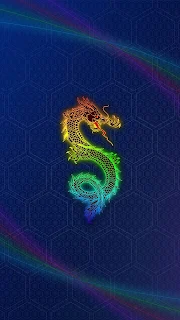 Rainbow Dragon 4k Wallpaper