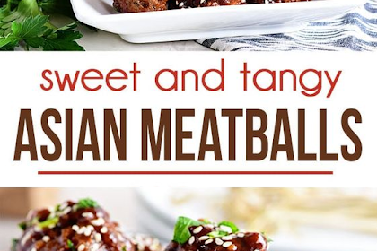 Sweet and Tangy Asian Meatballs