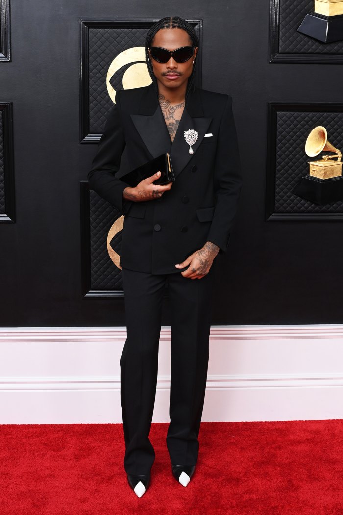 The moment men stepped onto the red carpet