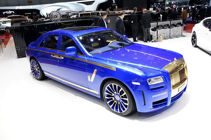 Then it has a gold glaze to add to the superiority of the carMANSORY 