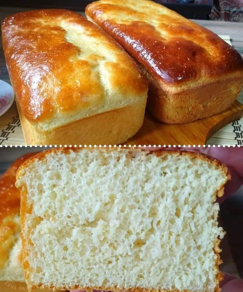 Receita de Pão Caseiro de Liquidificador