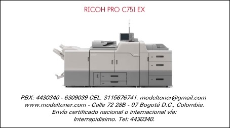 RICOH PRO C751 EX