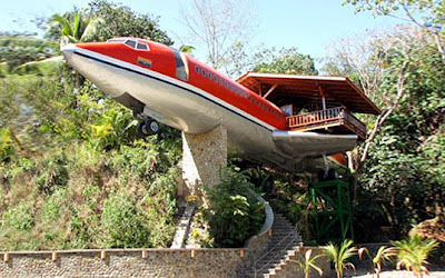 Costa Rican Airplane Hotel Images