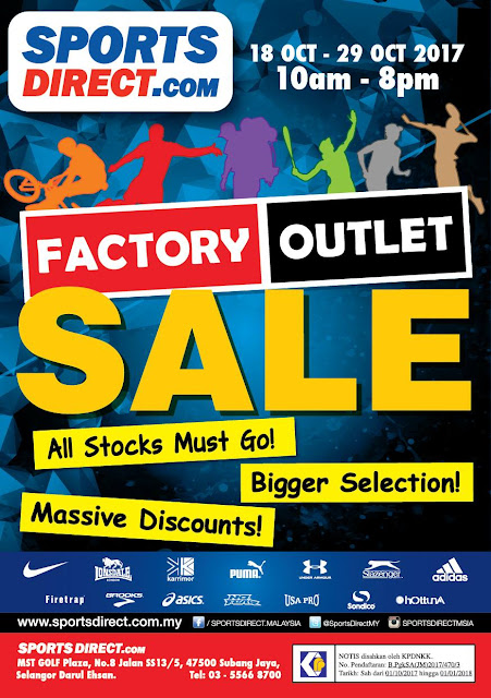  Sports  Direct  Warehouse  Clearance Sale  Subang Jaya 