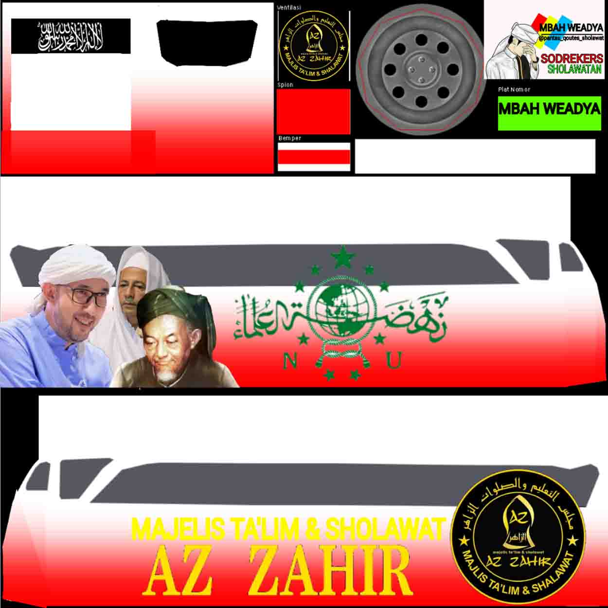 livery bussid az zahir