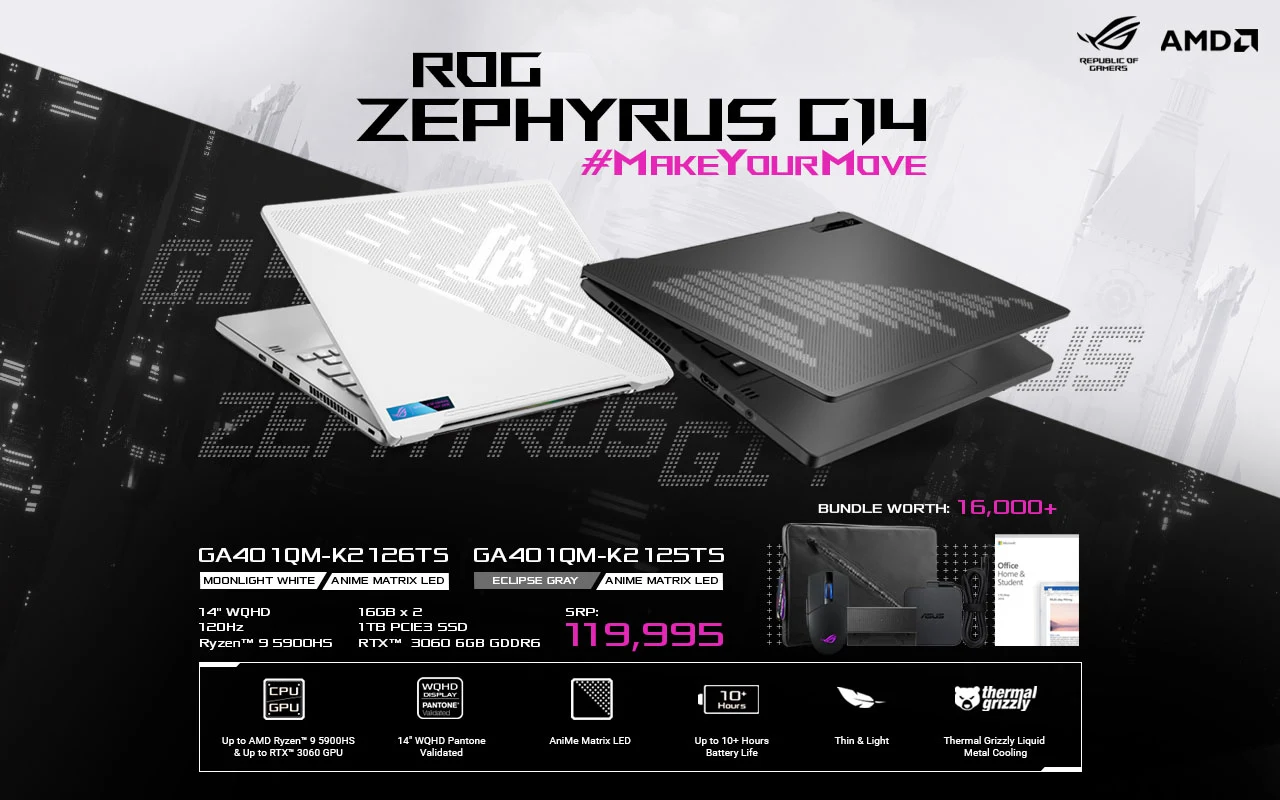 ROG Zephyrus G14 2021 Pricing