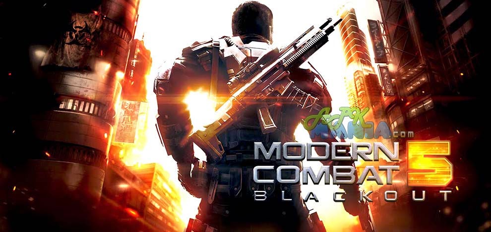 Modern Combat 5 Blackout Android Game Apk with Datafiles