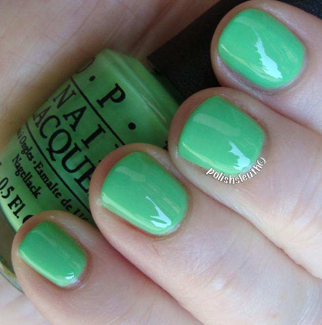 OPI's Your Are So Outta Lime