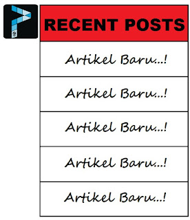 Lengkapi Blog Kamu Dengan Widget Recent Posts