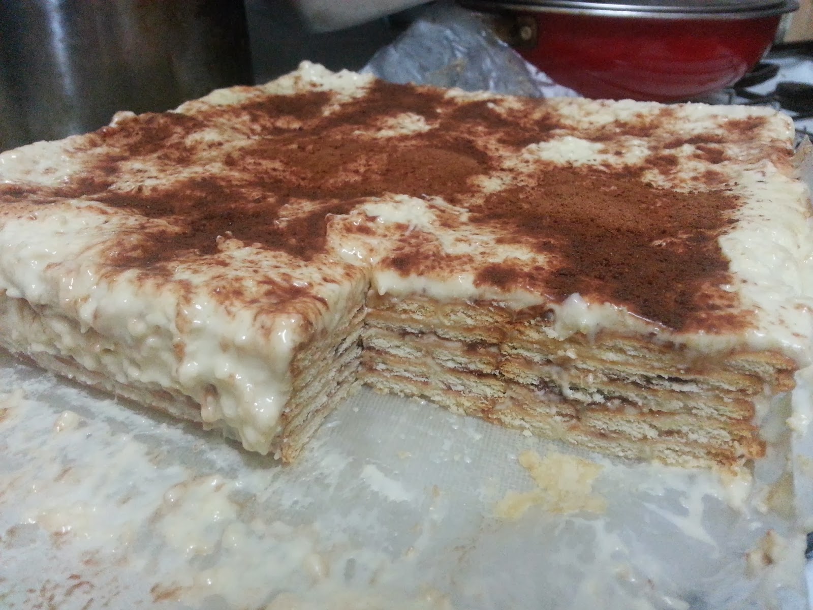Warisan Bonda Resepi: Kek Batik Lapis Cheese simple