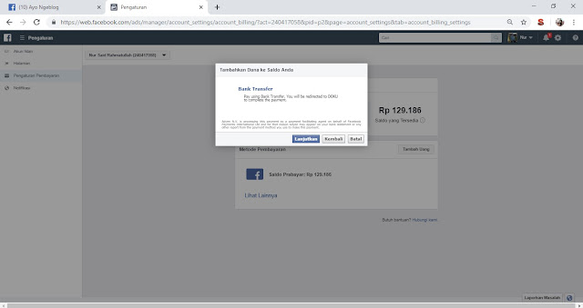 cara membuat iklan di facebook