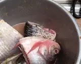 Bersihkan ikan dan dendam di bumbu marinated selama 30 menit.