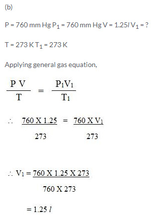 Selina ICSE Solutions for Class 9 Chemistry Chapter 7 Study of Gas Laws