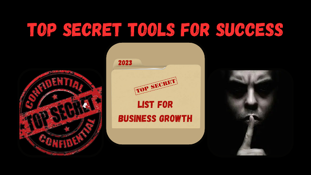 Top Secret Tools For Success