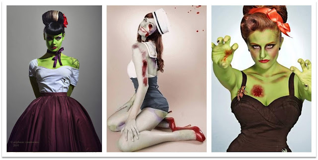 Zombie Pin-Up