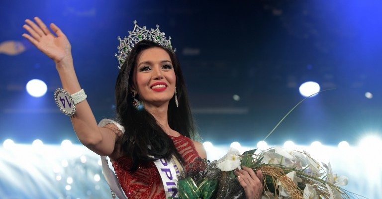 Trixie Maristela dari Filipina pemenang kontes kecantikan waria dunia Miss International Queen 2015
