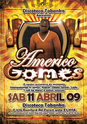 Americo Gomes in London - Forest Gate