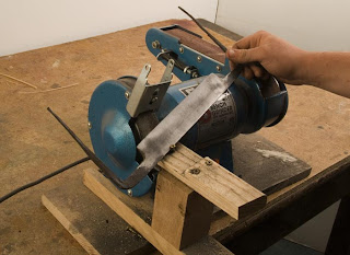 bench grinder sharpening jig