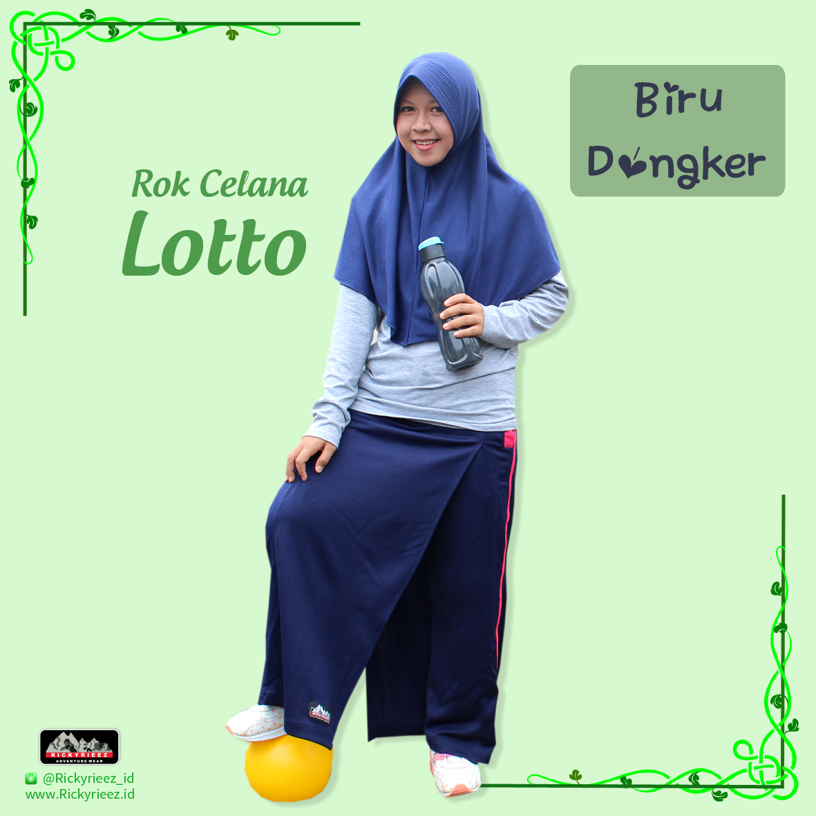 Rok Celana Lapang: Model-Ukuran Rok Celana Lapang