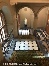 Art Museum Riga Bourse doorway staircase