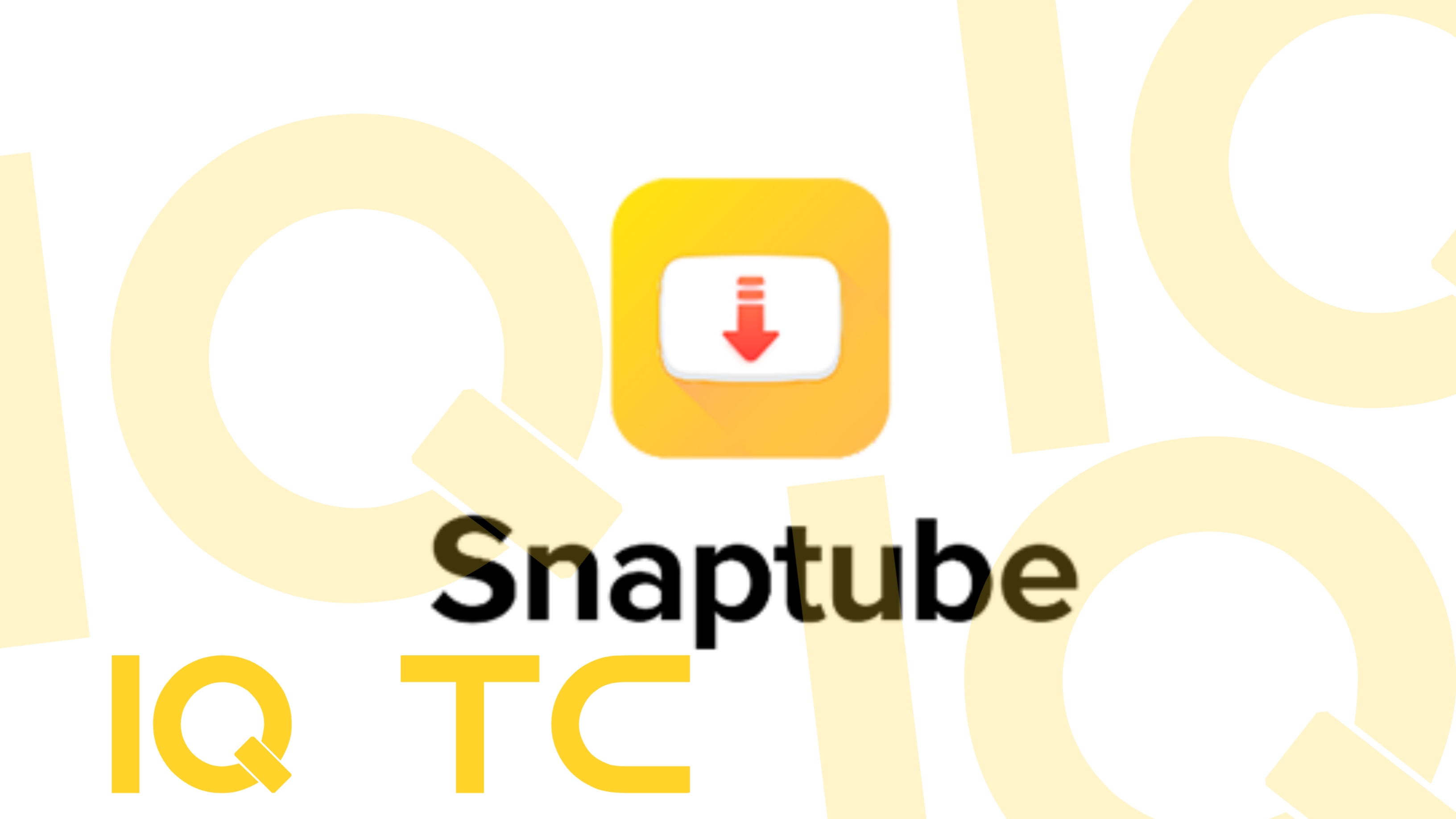 تحميل سناب تيوب Snaptube الاصفر 2022 | تنزيل الفيديوهات