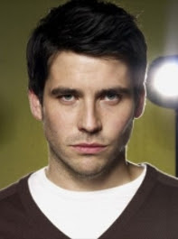 Man with Pentagon face shape. Robert James-Collier, British actor.