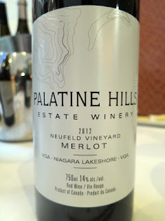 Palatine Hills Neufeld Vineyard Merlot 2012 - VQA Niagara Lakeshore, Niagara Peninsula, Ontario, Canada (90 pts)