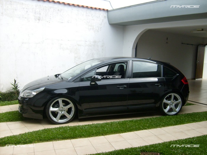 Perfeito Citroen C4 DUB rebaixado rodas 19