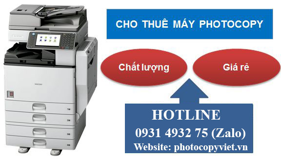 Bán máy photocopy chính hãng giá rẻ bảo hành 1 Năm